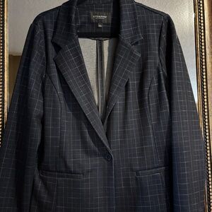 Liverpool Dark Checkered Blazer